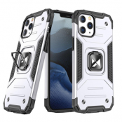 Wozinsky Ring Armor Kickstand Tough Rugged iPhone 13 Pro - Silver