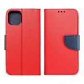 Xiaomi Redmi Note 13 Pro Plus Plånboksfodral Fancy - Röd