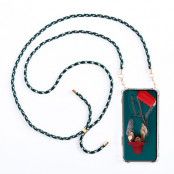 Boom iPhone 13 skal med mobilhalsband- Rope CamoGreen