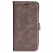 Essentials iPhone 13 Plånboksfodral Äkta Läder Detachable