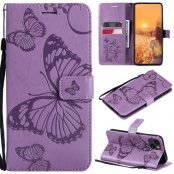 Fjärilar Plånboksfodral iPhone 13 - Lila