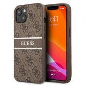 Guess iPhone 13 Skal Stripe Collection - Brun