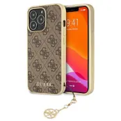 Guess Mobilskal iPhone 13 & 13 Pro Charms Collection - Brun