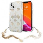 Guess Peony Chain Collection Skal iPhone 13 - Guld