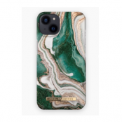 iDeal of Sweden Fashion Skal iPhone 13 - Golden Jade Marble