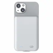 iPhone 13 Batteriskal 6800mAh - Vit