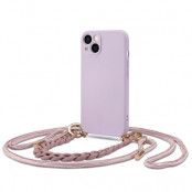 iPhone 13 Halsbandsskal Icon Chain - Violett