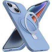 iPhone 13 Mobilskal Magsafe Liquid Silikon - Ljusblå