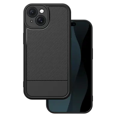 iPhone 13 Mobilskal Simple Carbon - Svart
