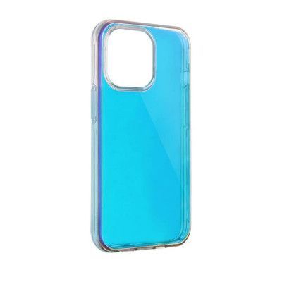 iPhone 13 Skal Aurora Neon Gel - Blå