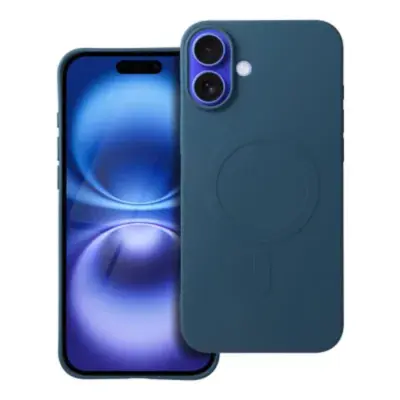 Mobilskal till iPhone 16 Magsafe Silikon - Blå