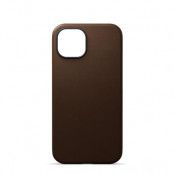 Journey MagSafe Äkta Läder Skal För iPhone 13 - Mörkbrun