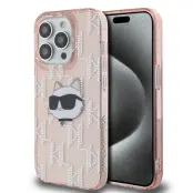 Karl Lagerfeld iPhone 13/13 Pro Mobilskal IML Choupette Head - Rosa