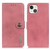 KHAZNEH Plånboksfodral iPhone 13 - Rosa