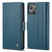 LC.IMEEKE Mobilskal till iPhone 13 Shockproof KonstLäder - Blå