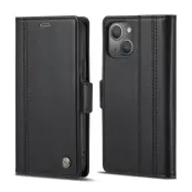 LC.IMEEKE Mobilskal till iPhone 13 Shockproof KonstLäder - Svart