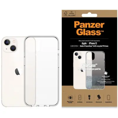 PanzerGlass ClearCase (iPhone 13) - Orange