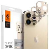 Spigen Optik.Tr 2-Pack Kameraskydd iPhone 13 Pro / 13 Pro Max - Guld