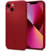 Spigen Silicon Fit Skal iPhone 13 - Röd