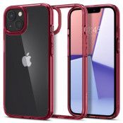 Spigen Ultra Hybrid Skal iPhone 13 - Röd Crystal
