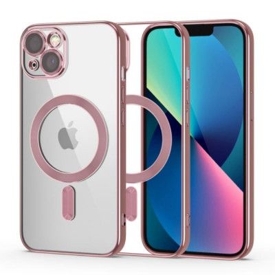 Tech-Protect Mobilskal till iPhone 13 Magsafe Shine - Roseguld
