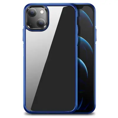 X-LEVEL Mobilskal till iPhone 13 Anti-Collision TPU + PC Blå
