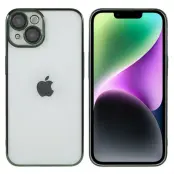 X-LEVEL Mobilskal till iPhone 13 TPU+PC Electroplating Grön