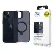 3MK Mobilskal till iPhone 14 Plus MagSafe Smoke Stativ - Svart