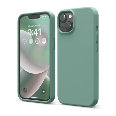 Elago Silicone Case (iPhone 14 Plus) - Mörkblå