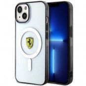 Ferrari iPhone 14 Plus Mobilskal Magsafe Outline - Transparent