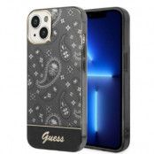 GUESS iPhone 14 Plus Skal Bandana Paisley - Svart