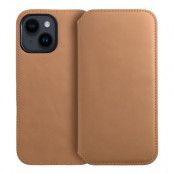 iPhone 14 Plus Plånboksfodral Dual Pocket - Guld