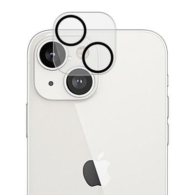 MOCOLO iPhone 14 Plus KameraLinsskydd i Härdat Glas 9H - Clear
