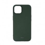 ONSALA iPhone 14 Plus Skal Silikon Chalk - Olivgrön