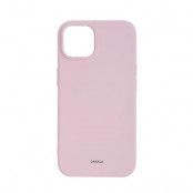 ONSALA iPhone 14 Plus Skal Silikon Chalk - Rosa