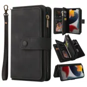 Trolsk 15 Card Wallet (iPhone 14 Plus) - Svart