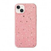 Uniq iPhone 14 Skal Coehl Terrazzo - Rosa