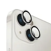 UNIQ iPhone 14/14 Plus Kameralinsskydd Härdat Glas Optix - Silver