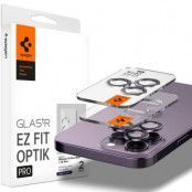 [2-Pack] Spigen iPhone 14 Pro/14 Pro Max Kameralinsskydd i Härdat Glas - Lila