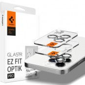 [2-Pack] Spigen iPhone 14 Pro/14 Pro Max Linsskydd i Härdat Glas - Silver