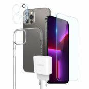 [4in1] Boom Startpaket till iPhone 14 Pro Max - Clear