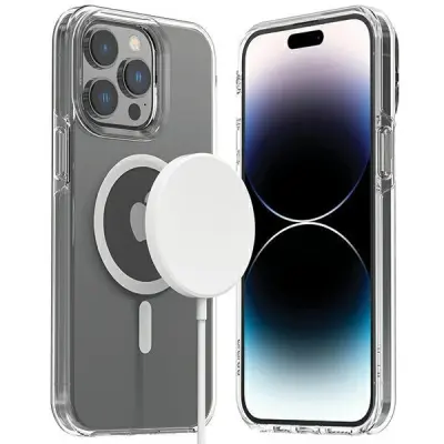 Araree iPhone 14 Pro Max 6.7 Mobilskal MagSafe Duple M - Transparent
