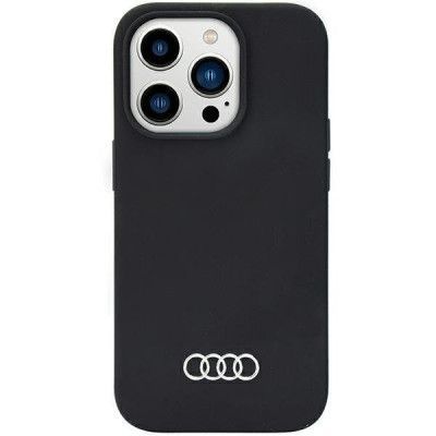 Audi Mobilskal till iPhone 14 Pro Max Silicone - Svart