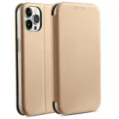 Beline iPhone 14 Pro Max Plånboksfodral Magnetic - Guld