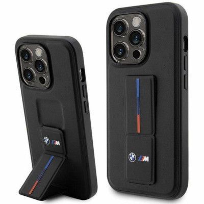 BMW Mobilskal till iPhone 14 Plus Grip Hot Stamp - Svart
