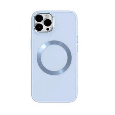 BOOM iPhone 14 Pro Max Skal Magsafe Liquid Silicone - Ljusblå