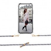 BOOM iPhone 14 Pro Max skal med mobilhalsband - Rope BlackWhite