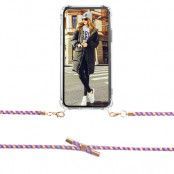 BOOM iPhone 14 Pro Max skal med mobilhalsband - Rope CamoPurple