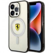 Ferrari iPhone 14 Pro Max Mobilskal Magsafe Outline - Transparent