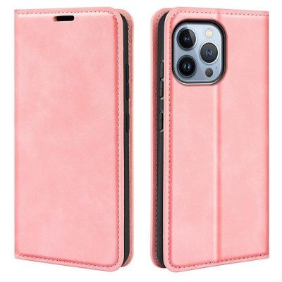Folio iPhone 14 Pro Max Plånboksfodral - Rosa